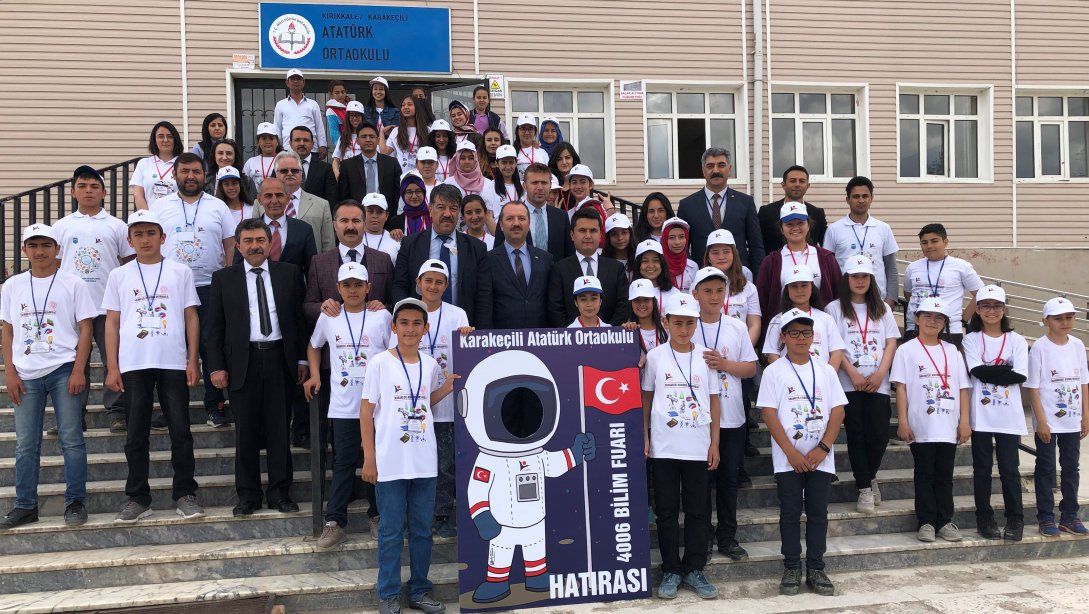 Karakeçili Atatürk Ortaokulu TÜBİTAK 4006 Bilim Fuarı Yaptı