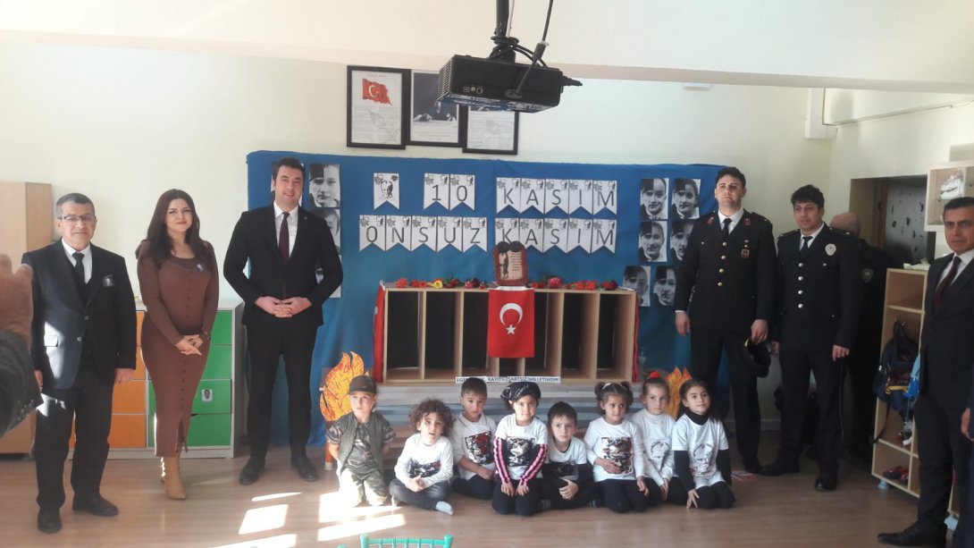 Atatürk Ortaokulu Okul Öncesi Öğretmeni Zeynep Coşkun ve Öğrencilerinden Anlamlı Günde Anlamlı Etkinlik